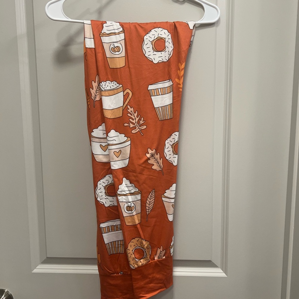 Pumpkin Spice XL Jogger PJ Set - Picture 6 of 10